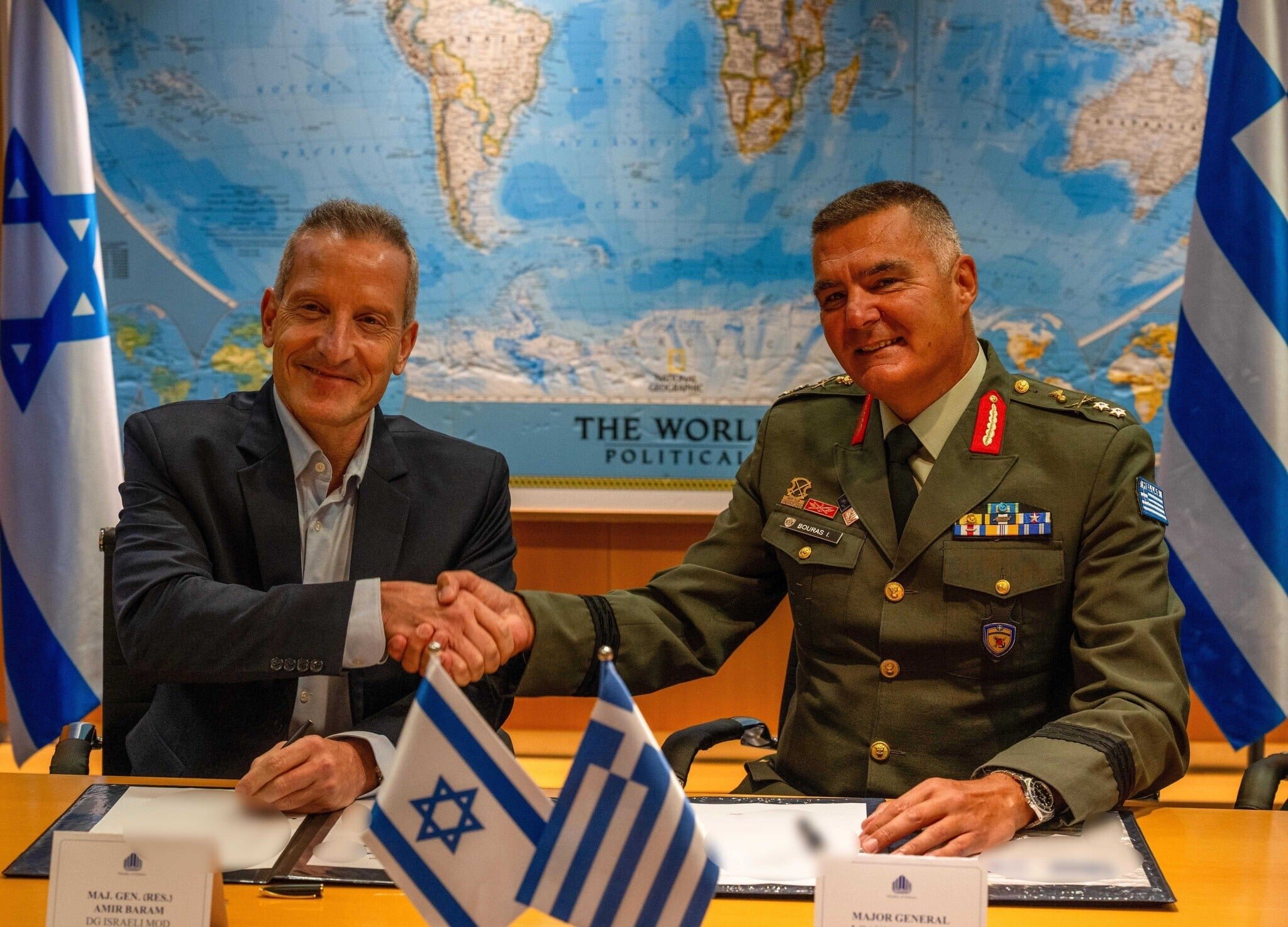Greece inks record $3.5 billion deal to buy comprehensive missile defense system from Israel