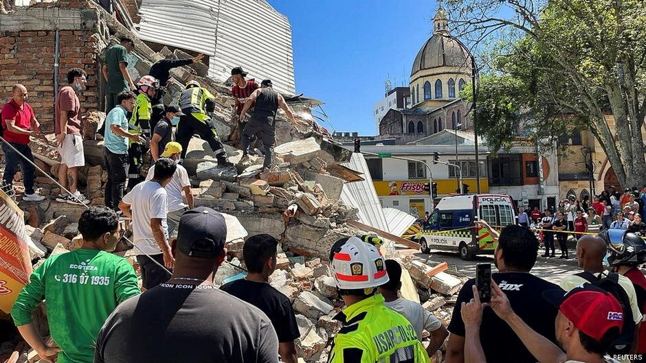 Colombia: Dozens killed after large earthquake rocks region