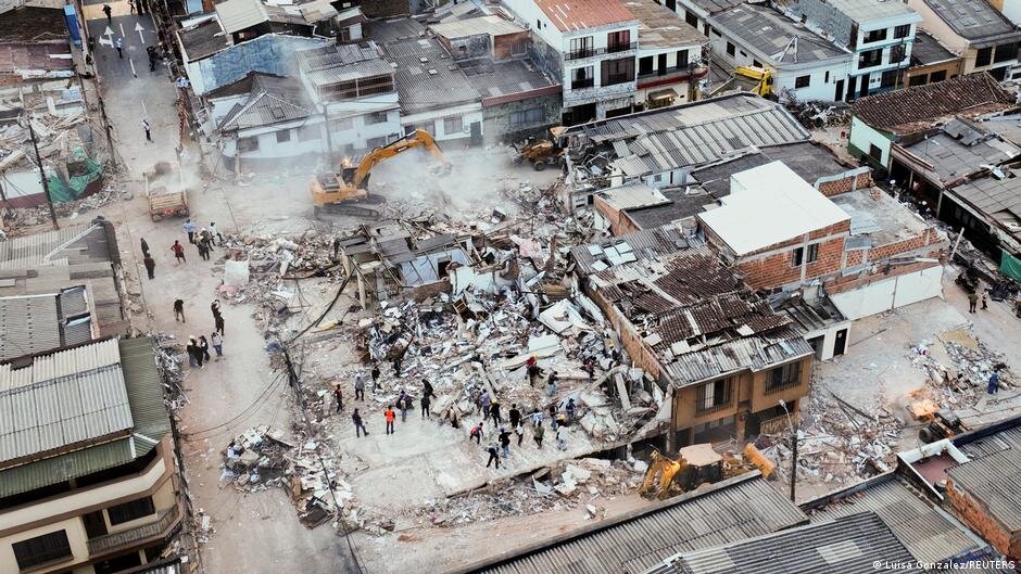 Colombia earthquake: Rescue operation enters 'final phase
