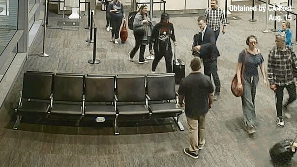 FBI agents confront Swalwell at airport in new footage as viewers zero in and pile on