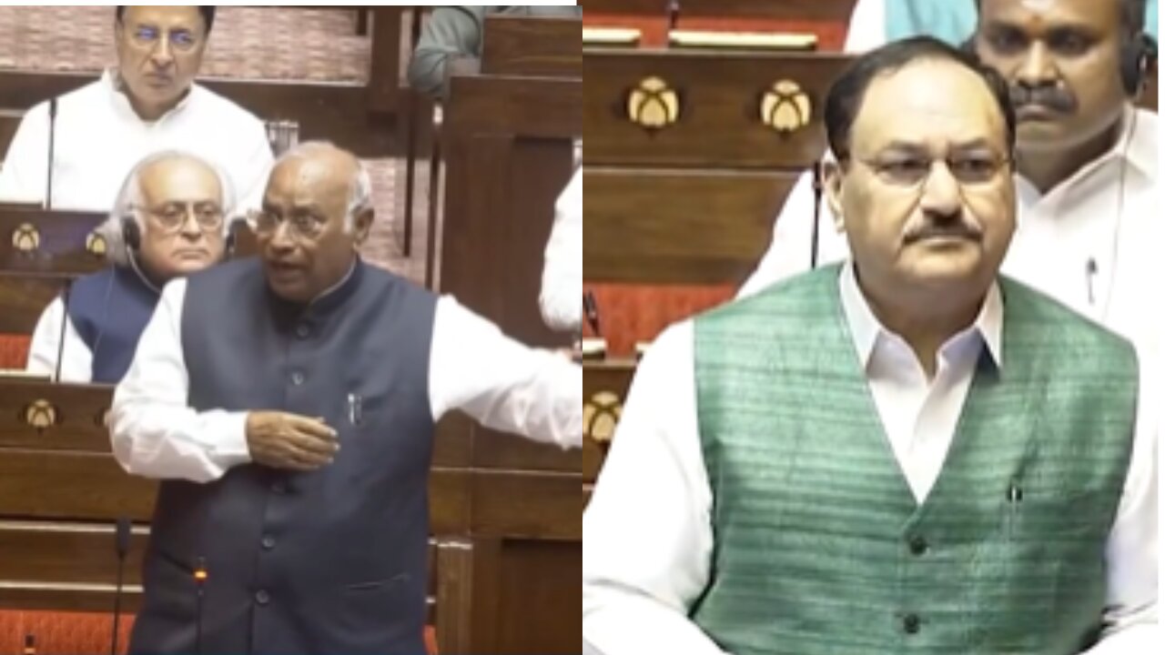 Kharge, Nadda clash over police action against student protesters