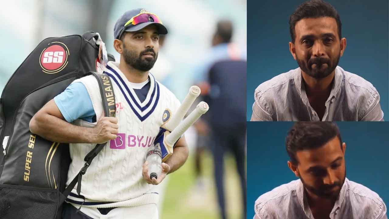Ajinkya Rahane fights back tears as he bids farewell to international cricket