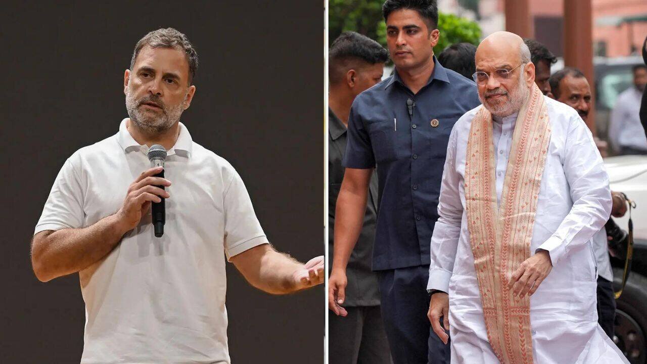 Why is Amit Shah scared?' Rahul on 'brutal' violence against student protesters