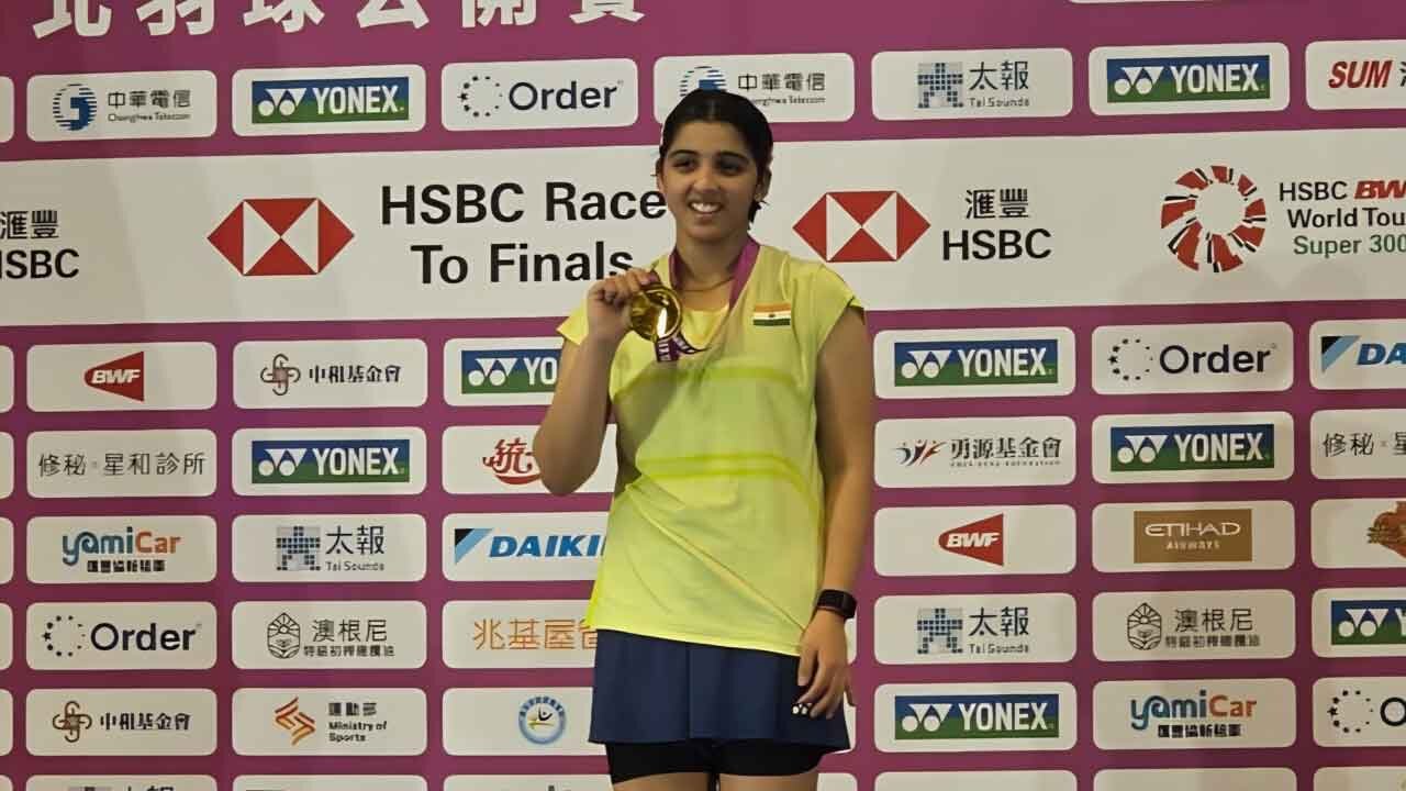 18 years after Saina Nehwal, Tanvi Sharma brings Taipei Open title back to India