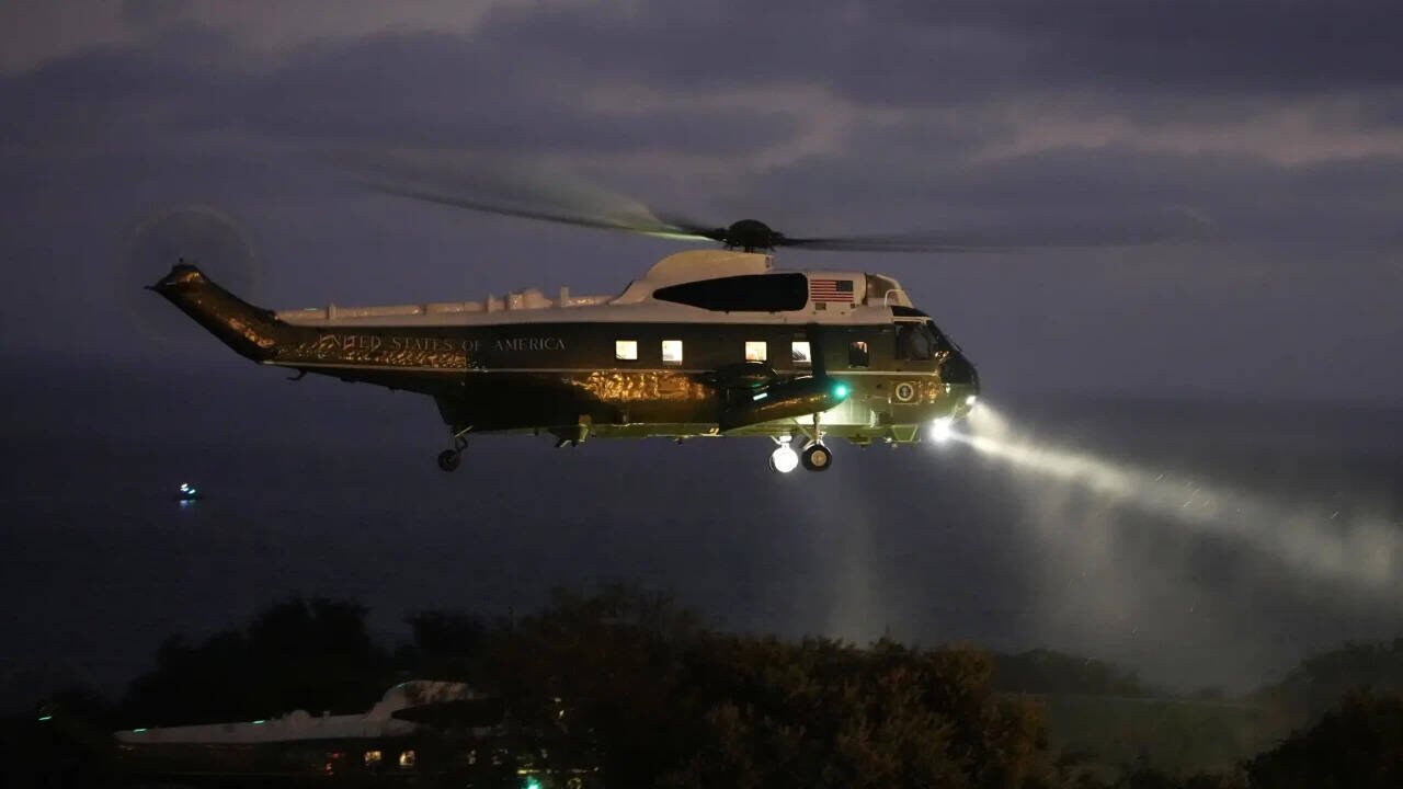 Commercial plane takes off as Trump’s helicopter nears airport; FAA investigates