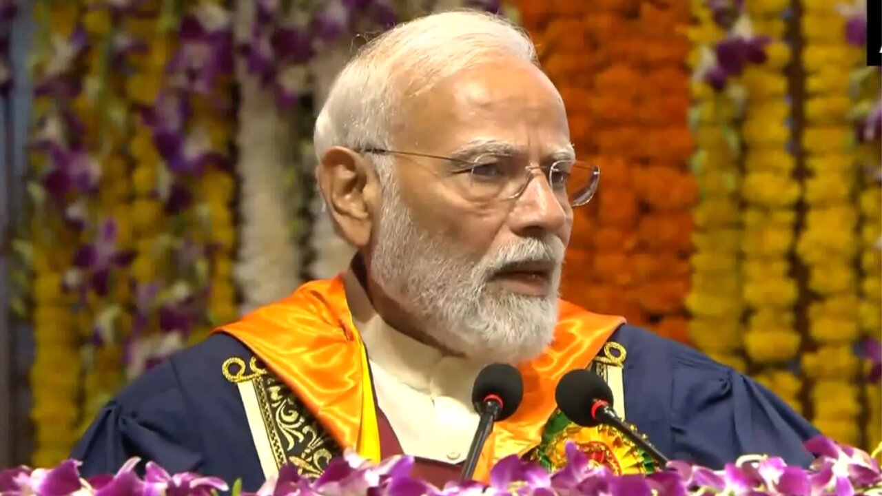 Should have been more’: PM Modi on number of girls among IIT Delhi medal winners