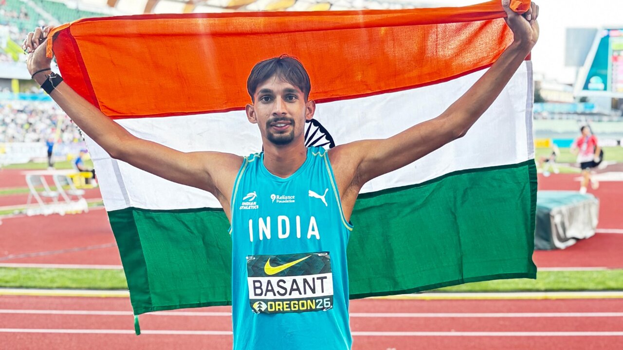 Basant Meghwal creates history with silver medal at World Athletics U20 C'ships