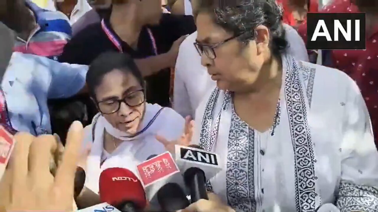 Stones, shoes thrown at my car’: Mamata faces protest at TMC worker’s home