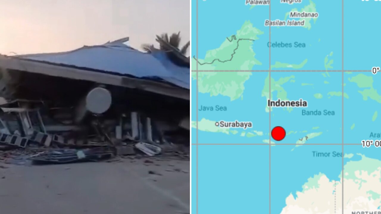 7.7 magnitude earthquake strikes off Indonesia coast; tsunami alert issued