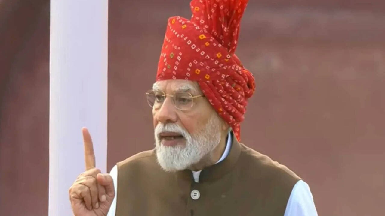 Have to isolate dimaagi Naxals’: PM Modi in Independence Day speech from Red Fort