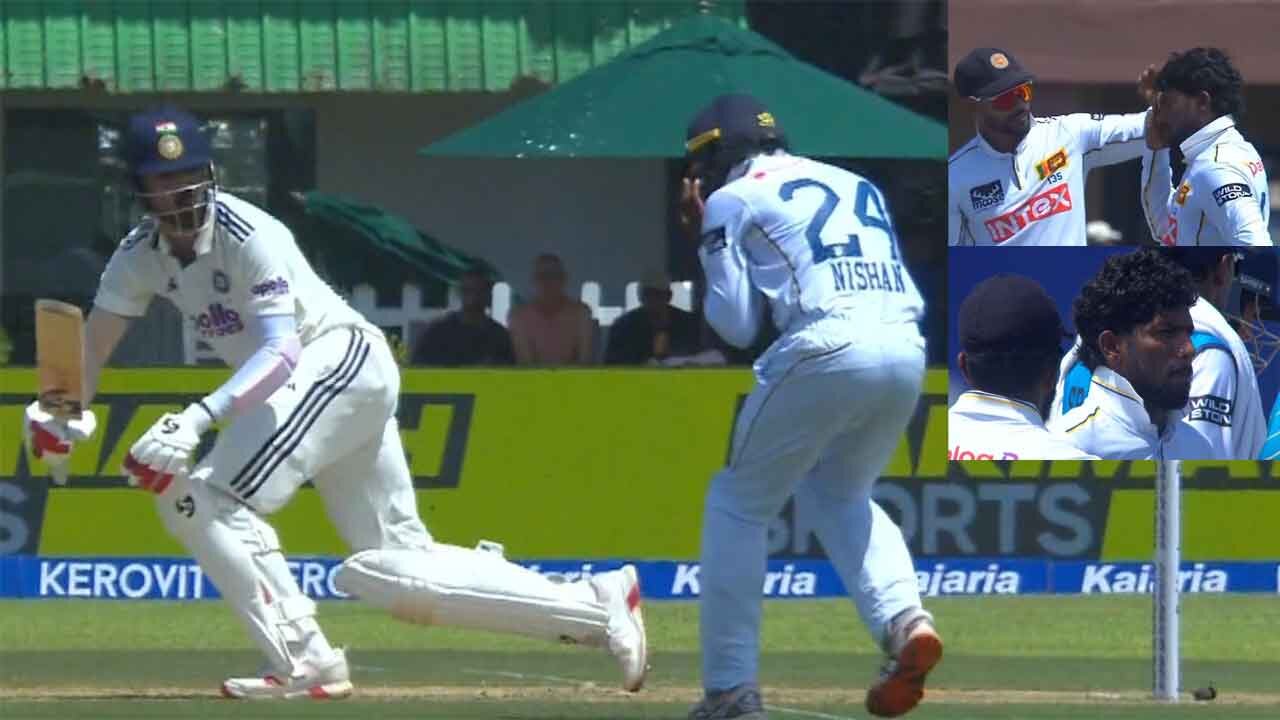 Scary moment in Galle: Madushka hit on helmet by KL Rahul sweep