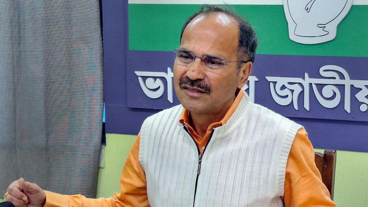 Raises questions’: Adhir Chowdhury condemns Cong leader, son’s murder in Bengal
