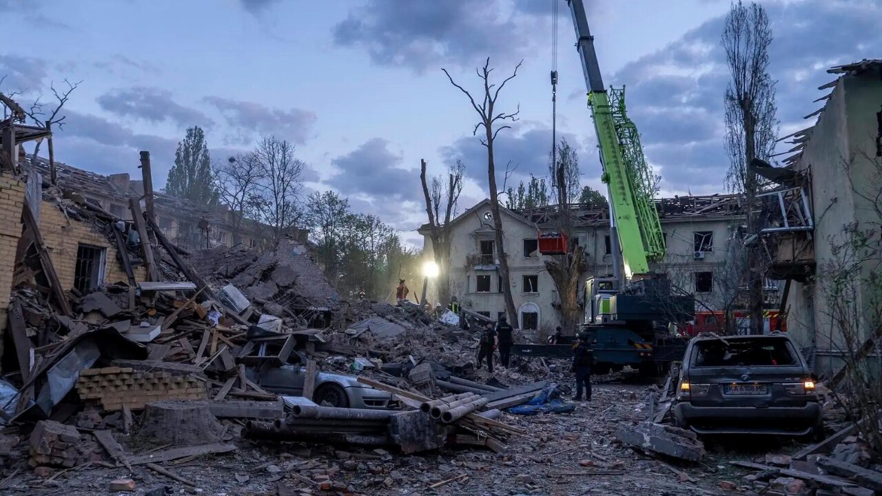 27 killed, 50 homes damaged in Russian attack near Ukraine's Kyiv