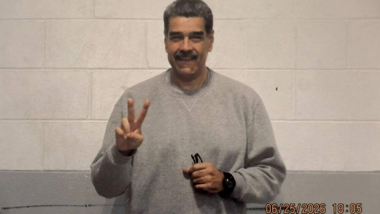 Venezuela will be reborn': Maduro shares first photos from US prison since capture