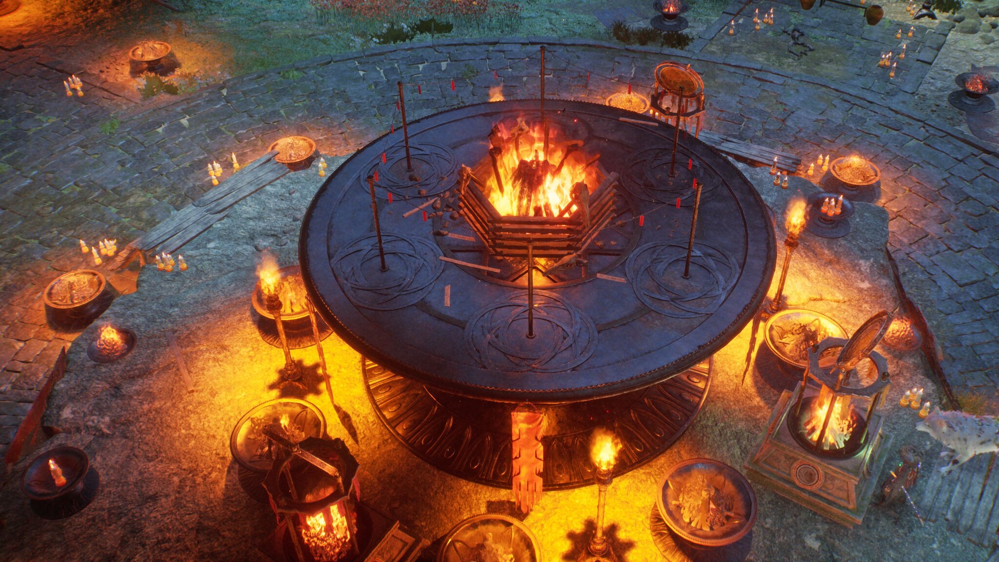 How to solve the 'Origin of the Ringing' fire puzzle in Beast of Reincarnation