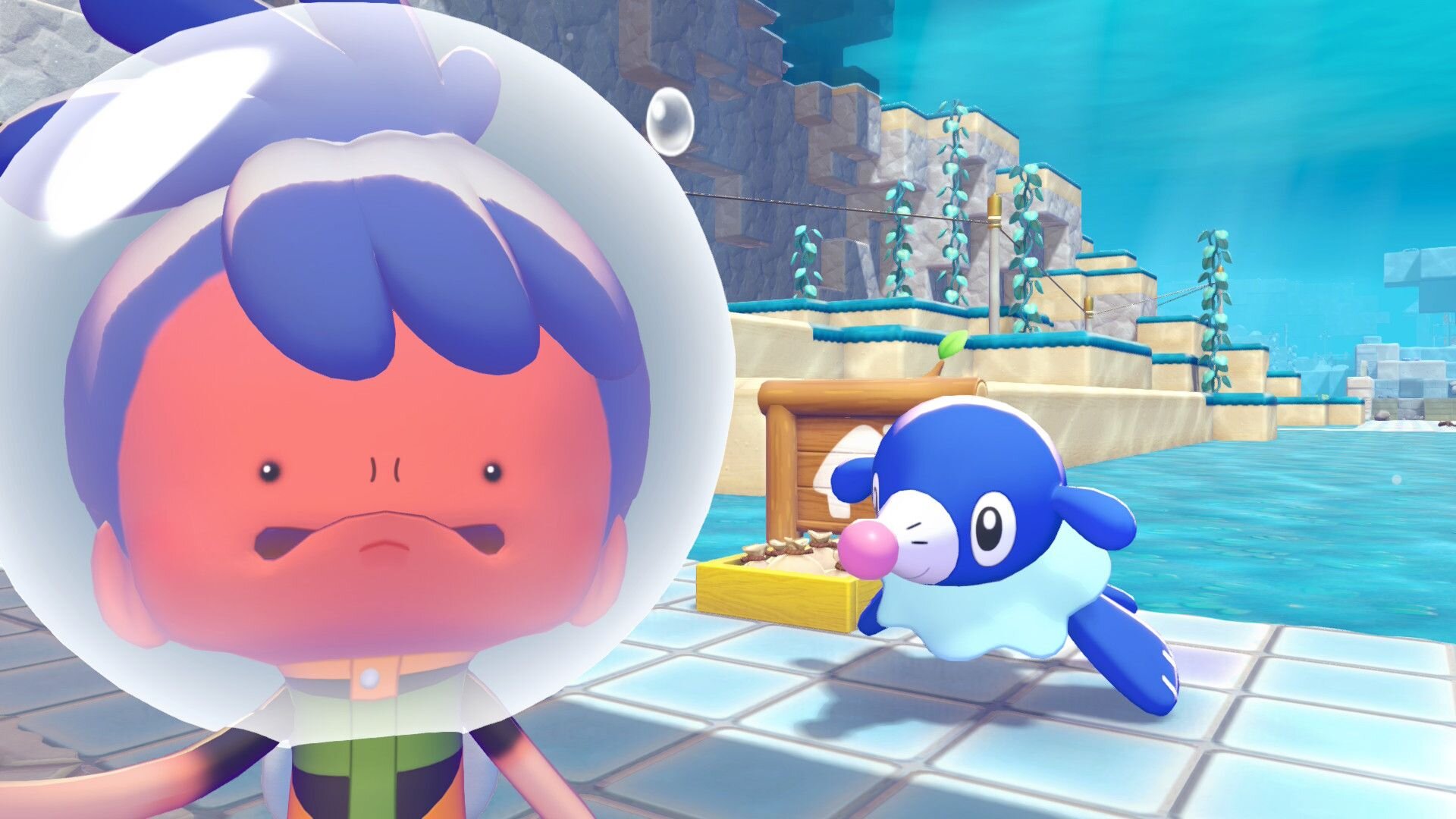 Pokemon Pokopia's Bubbly Basin DLC is great, but Palworld does one thing better