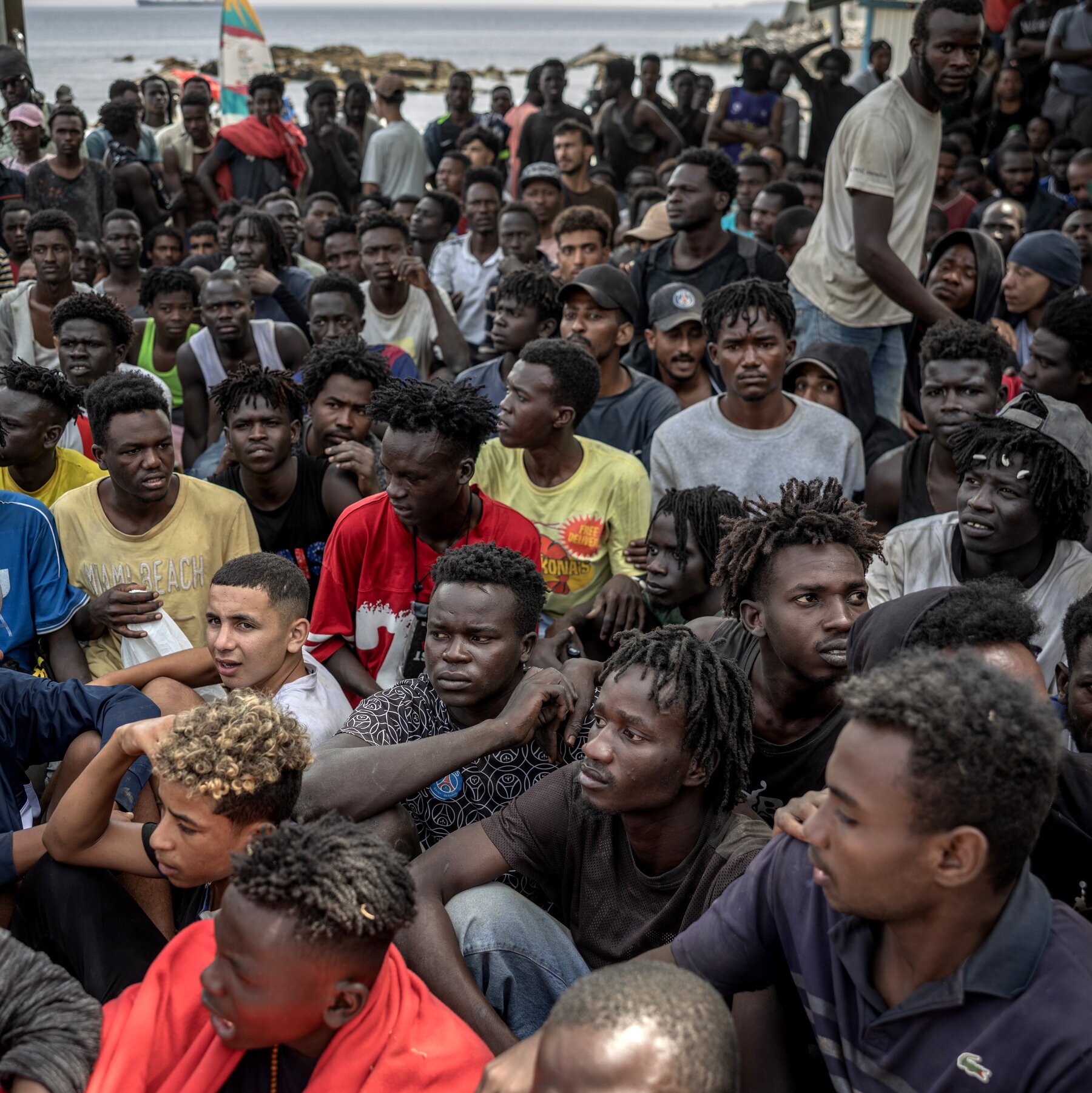 Spain Installs Floating Barrier in Ceuta After Influx of Migrants