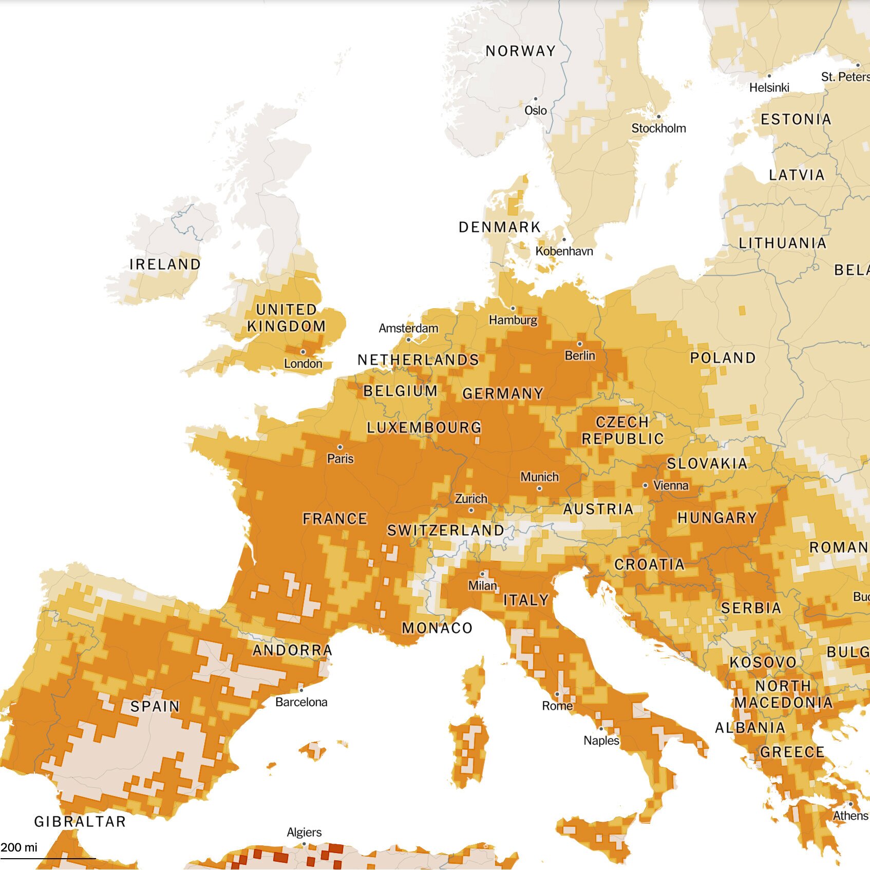After Record-Breaking Summer Start, Europe Braces for New Heat Wave
