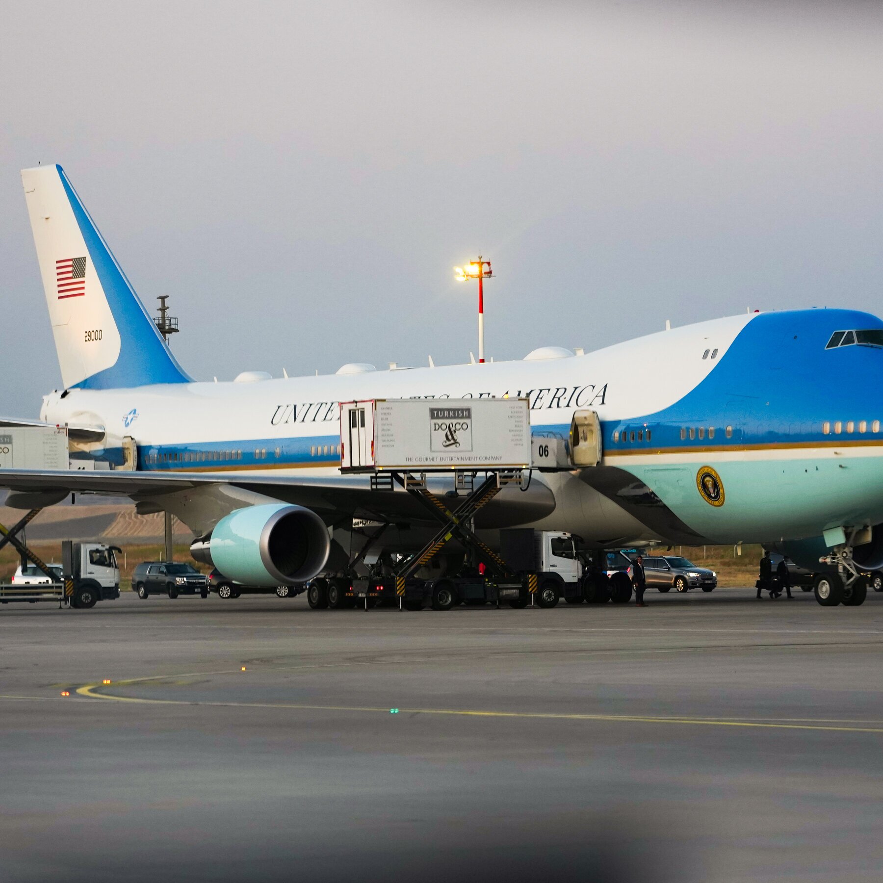 An Elaborate Ruse: Trump Secretly Used Military Jet to Leave Turkey Amid Threats