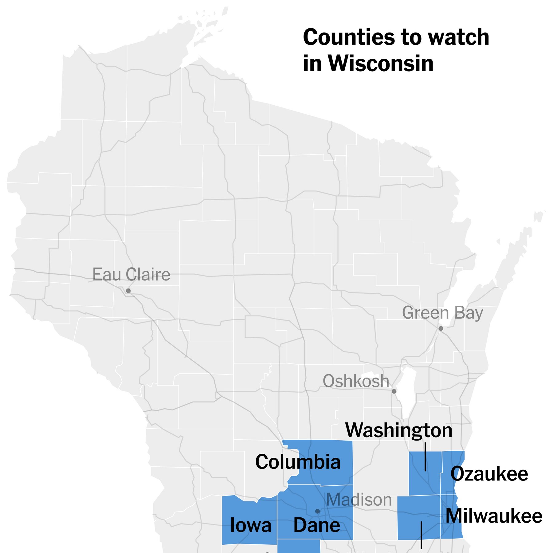 Areas to Watch in Wisconsin’s Democratic Primary for Governor