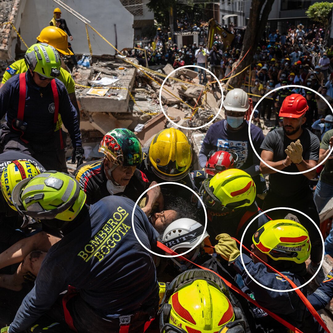 A Bright Spot in Colombia as Rescuers Free Quake Victim