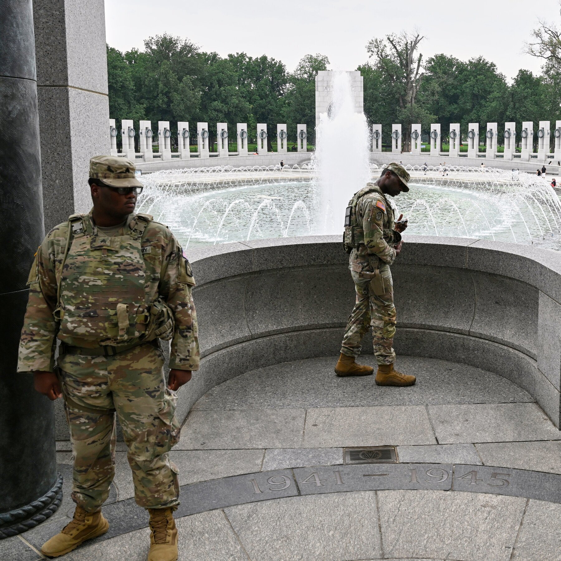 DOJ Charges Kentucky Woman in World War II Memorial Vandalism Case