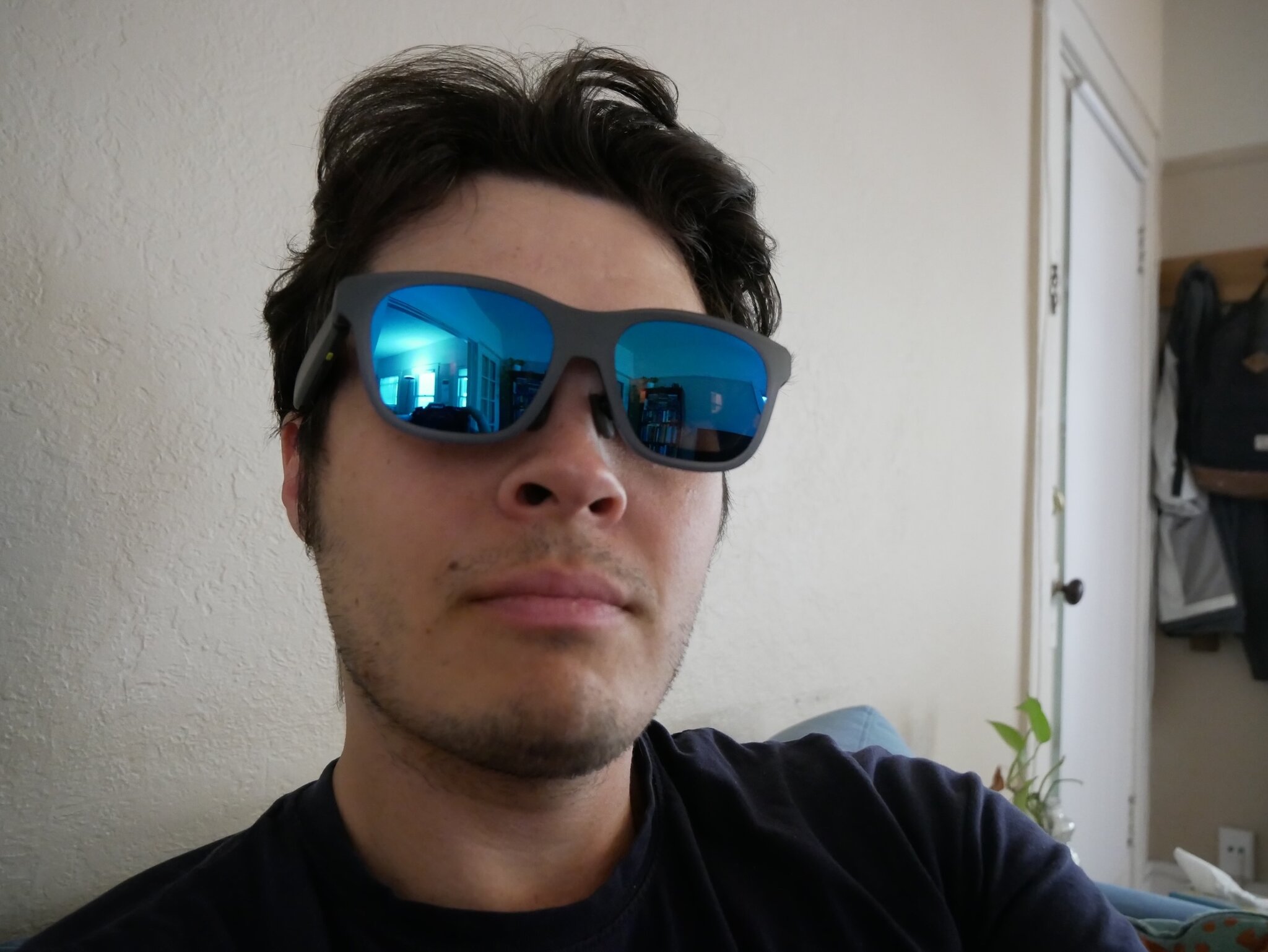 Is the best way to watch a movie on a pair of sunglasses?