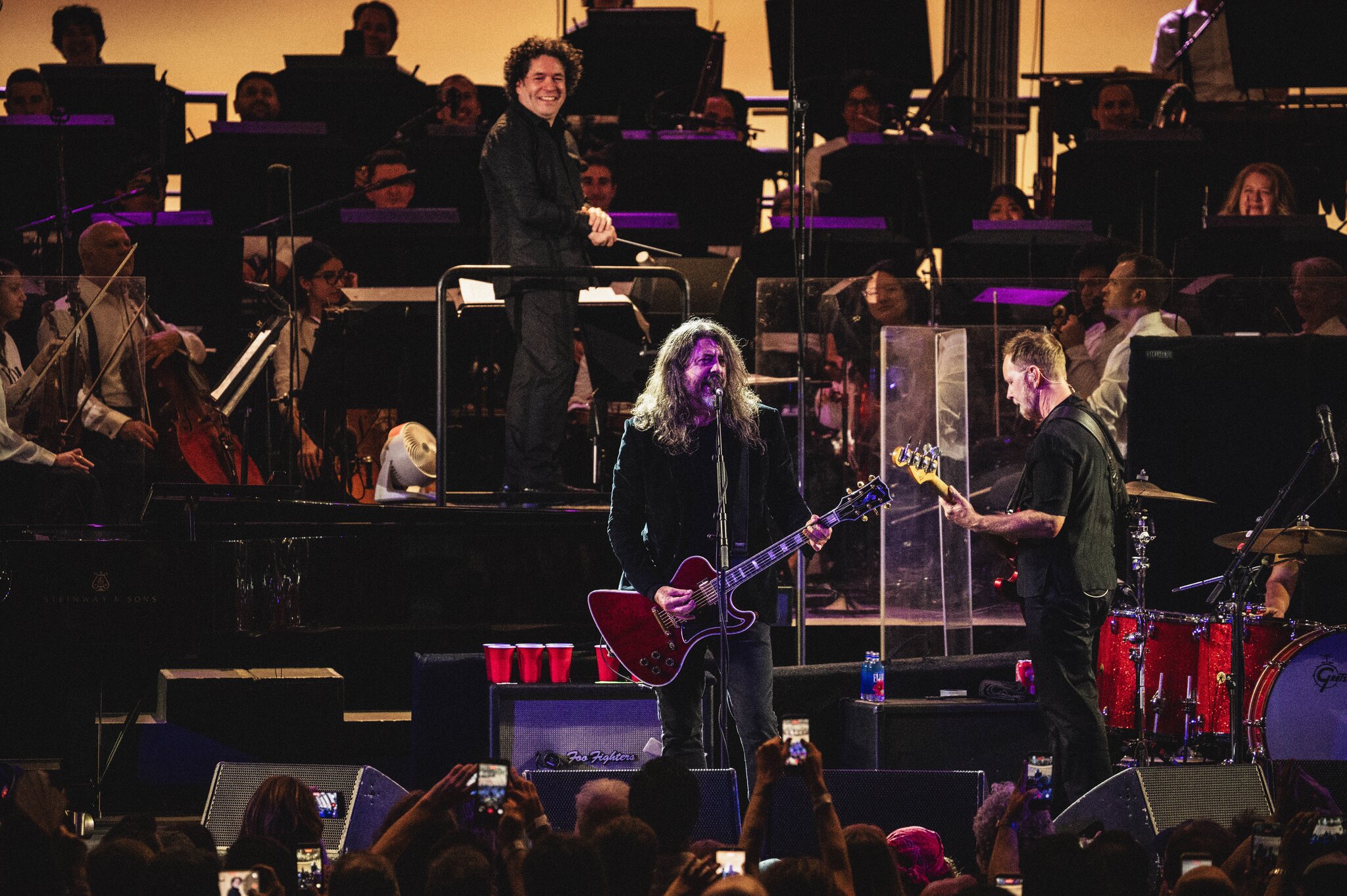 Foo Fighters and Gustavo Dudamel Blow Up the Hollywood Bowl as Conductor Blows Out the Candle on His Time With the LA Phil:…