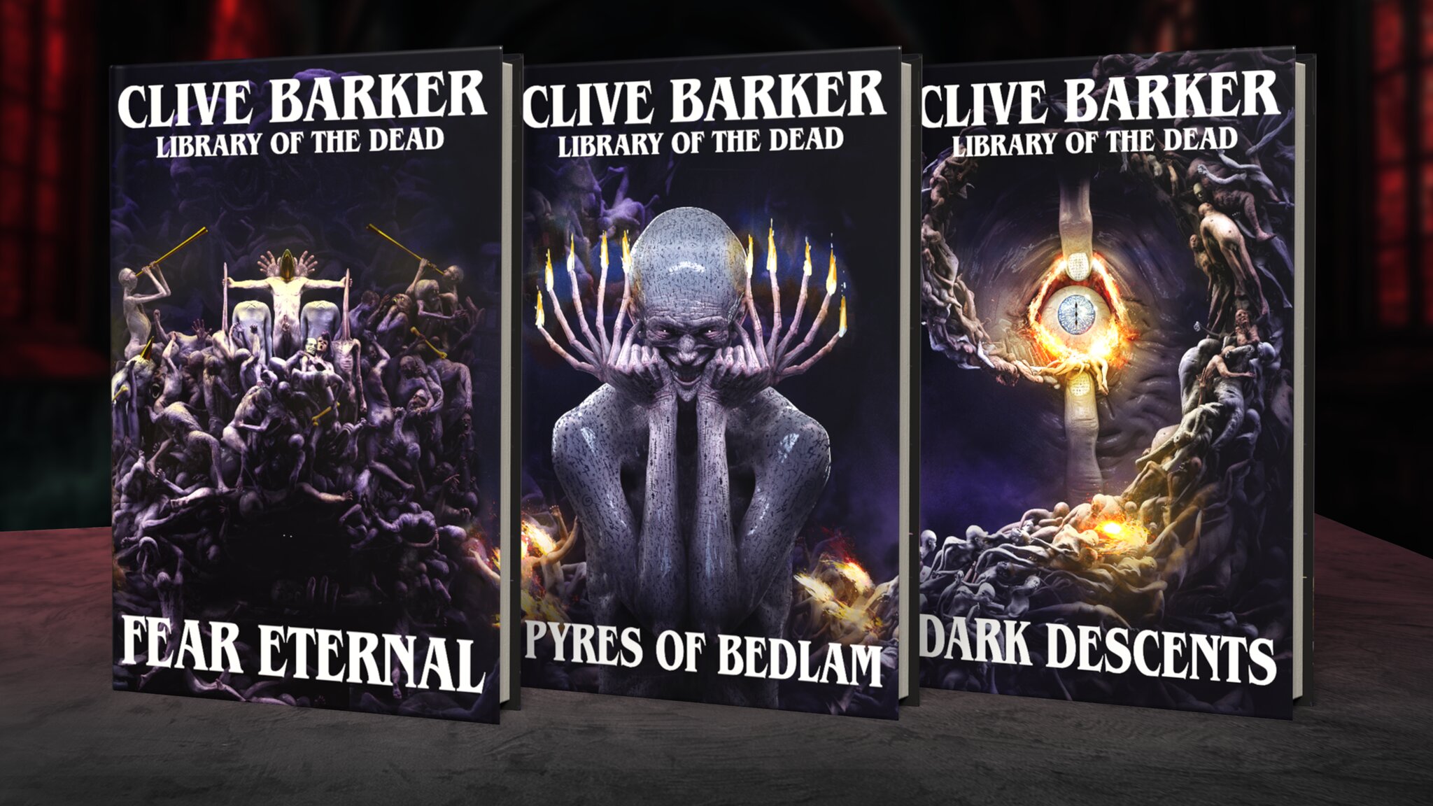 Clive Barker Announces Kickstarter-Exclusive Anthology Book Series ‘Library of the Dead’ (EXCLUSIVE)
