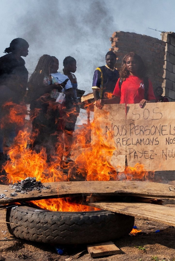 Ebola response workers strike in DR Congo as death toll spikes