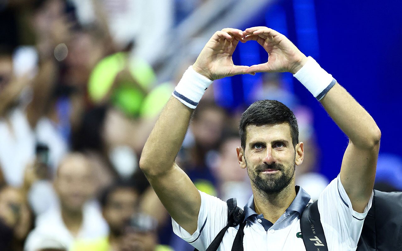Tennis great Djokovic exits US Open in first round amid tears and pain