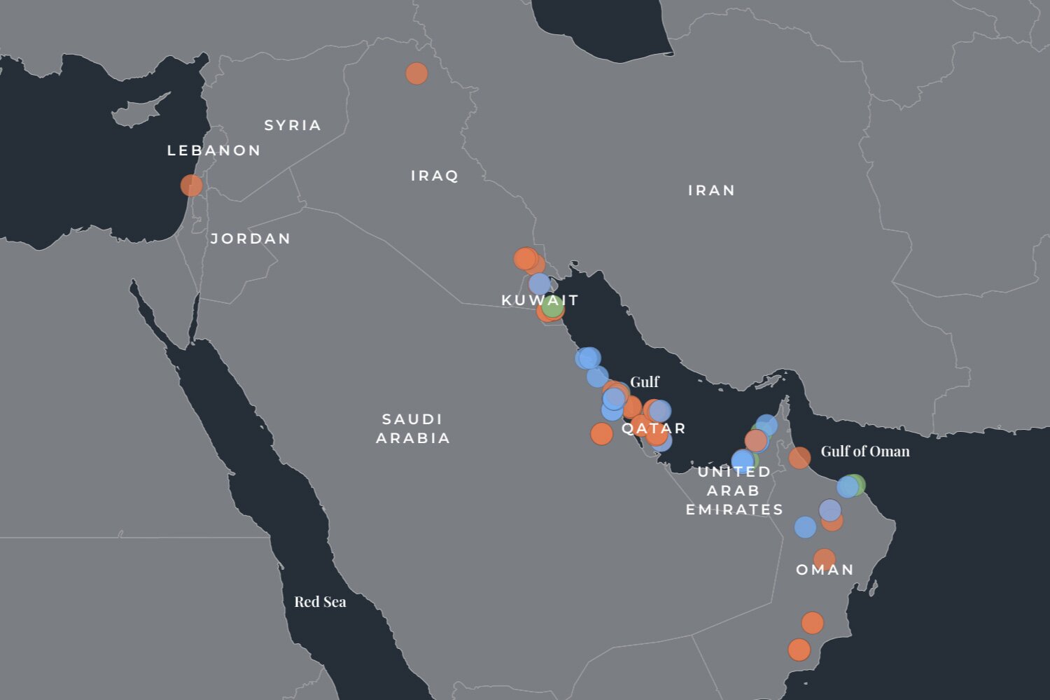 Mapping the Iran war’s strikes on Gulf energy