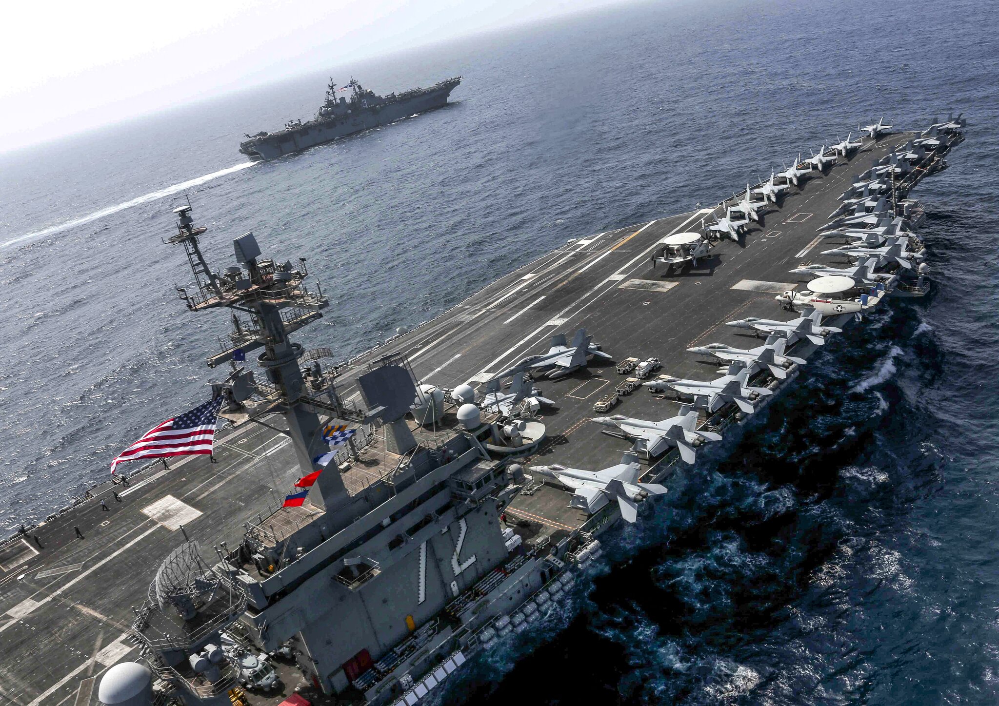 Trump dismisses mental health concerns on USS Lincoln aircraft carrier