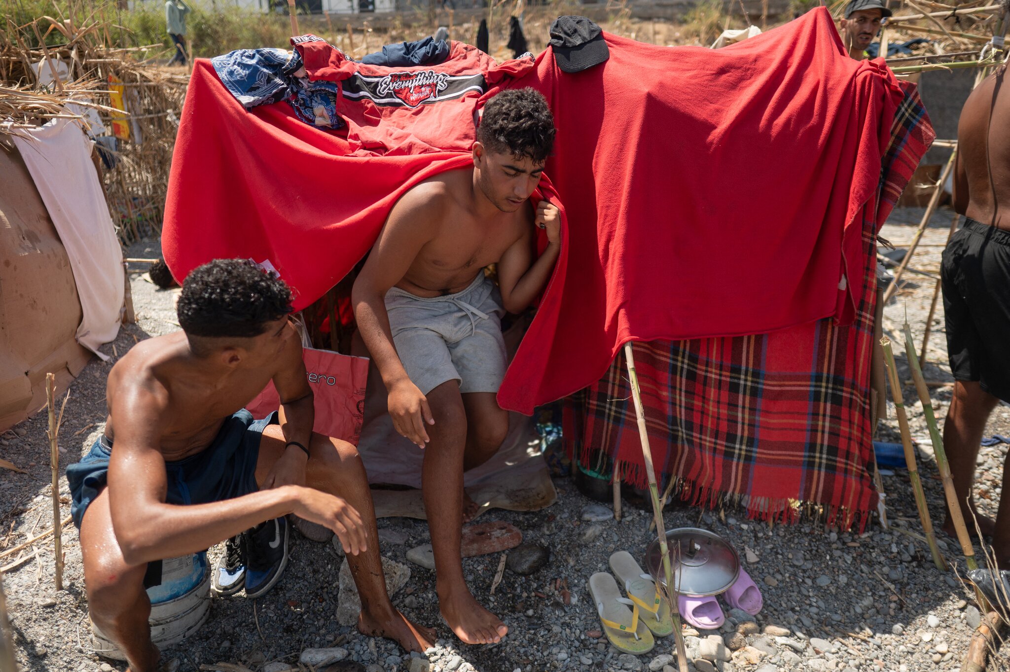 Moroccan police arrest over 100 migrants trying to reach Spanish enclave