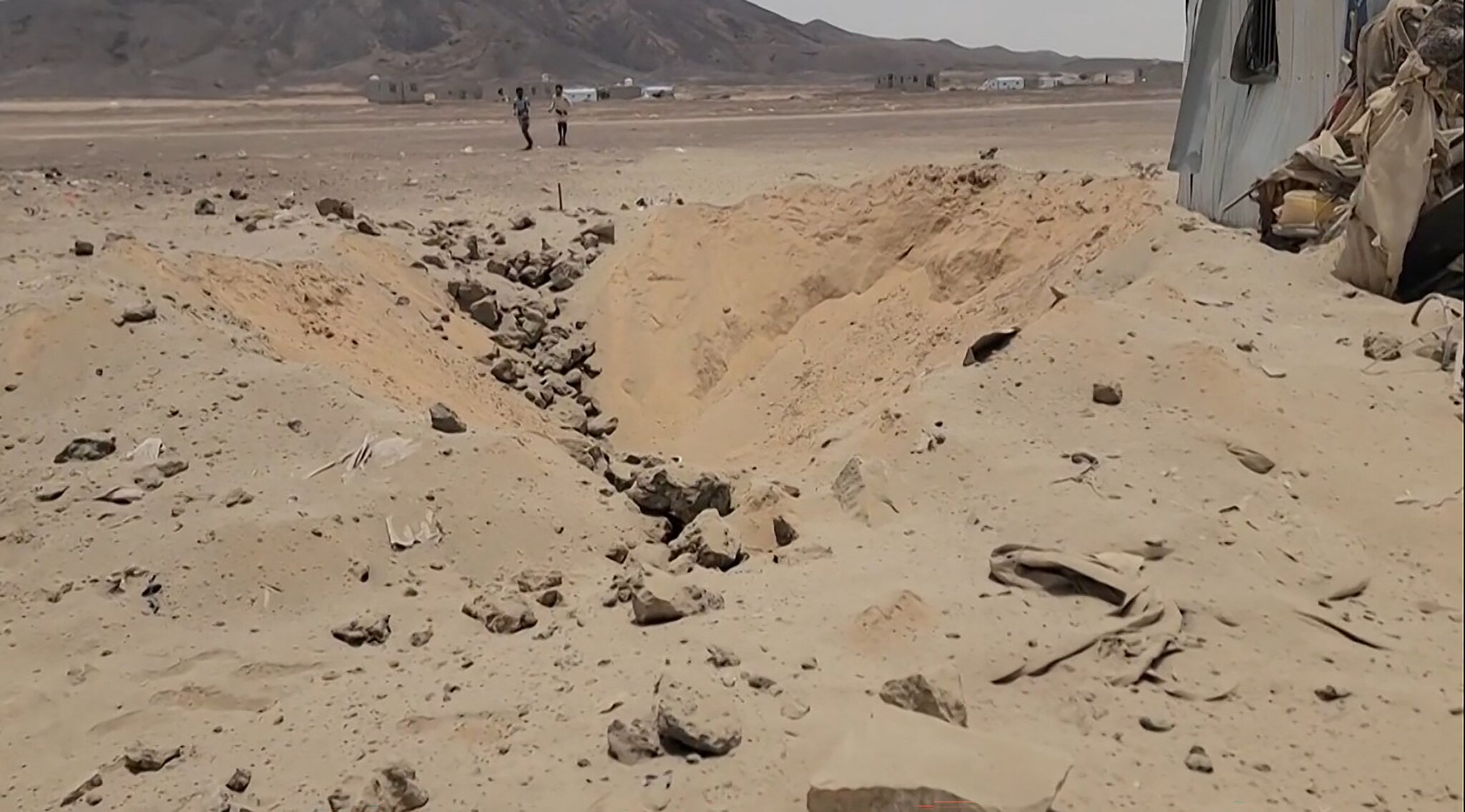 Yemen’s government says Houthi strikes hit residential areas in Marib