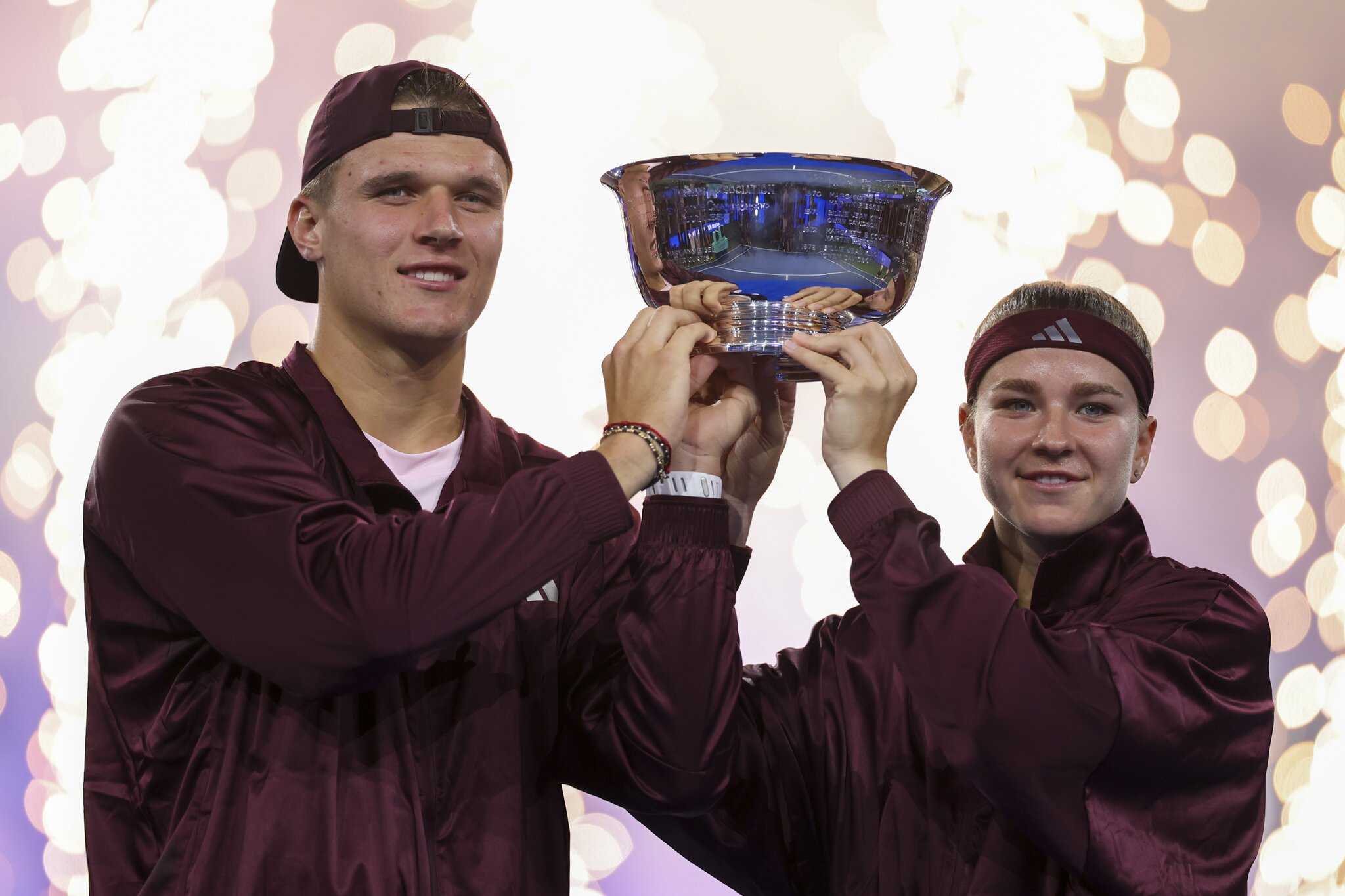 Czech pair Karolina Muchova and Jakub Mensik win US Open mixed doubles