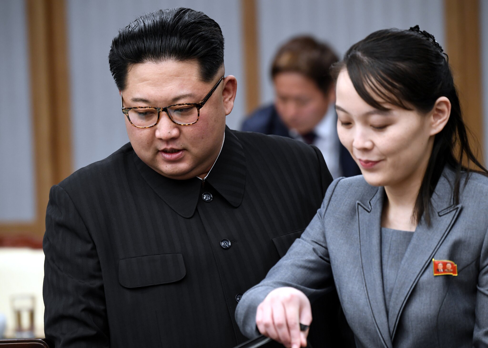 North Korea leader’s sister denies talks with ‘hostile’ US