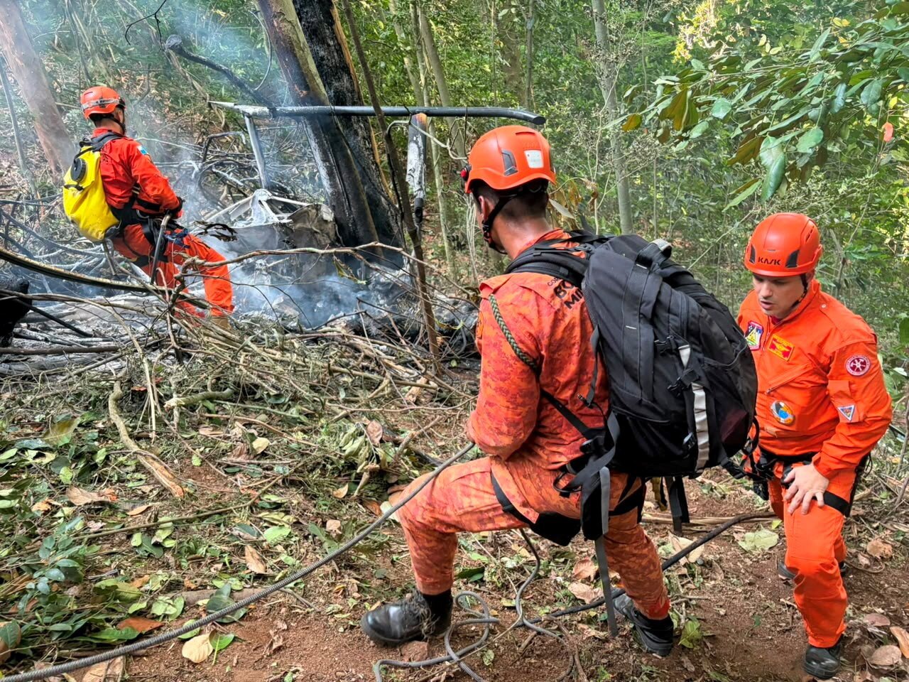 Four killed in helicopter crash in Brazil’s Rio de Janeiro