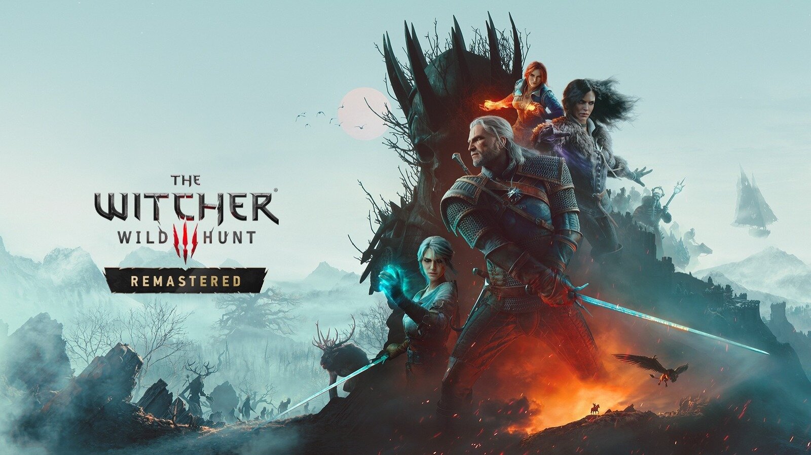 A remastered The Witcher 3 will be released September 29