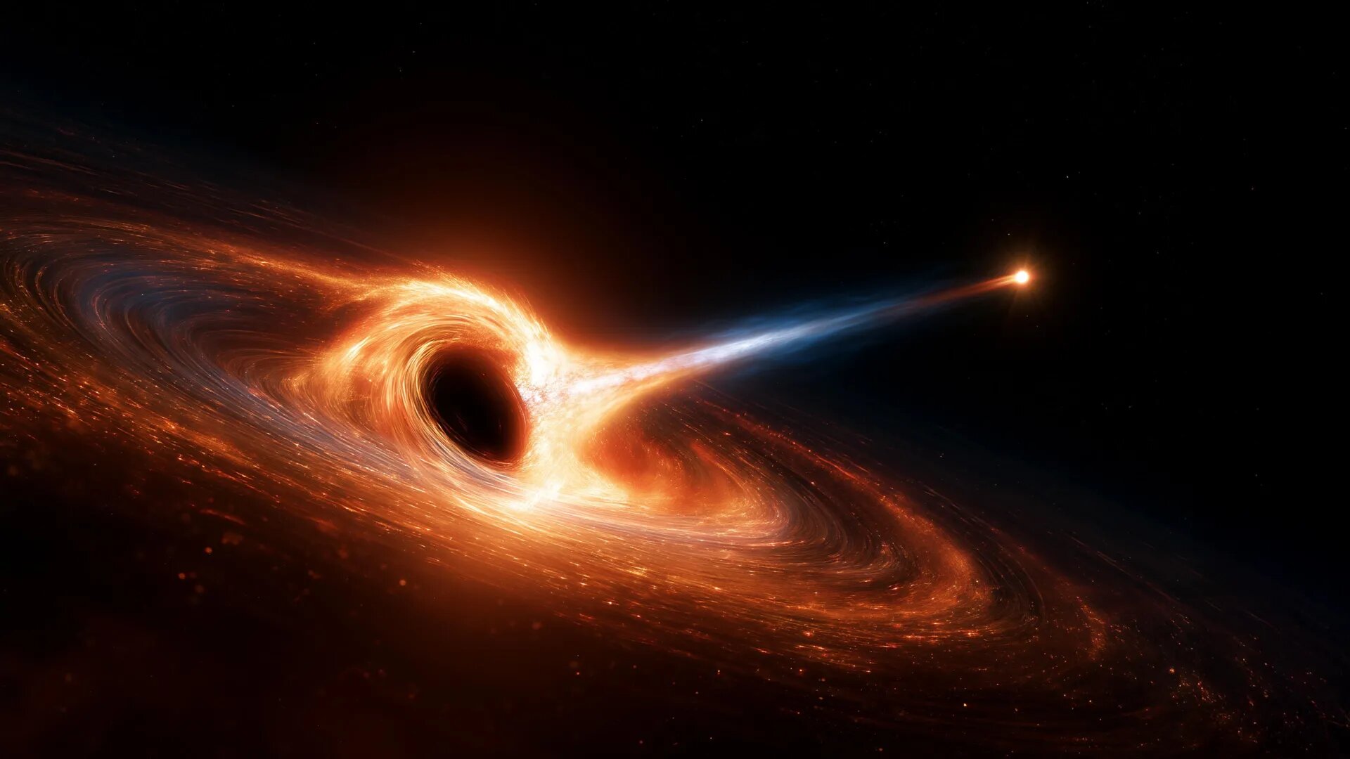 A black hole shredded a “super sun